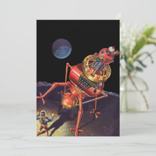  wetenschapscentrum met Alien Robot (Staand voorkant)