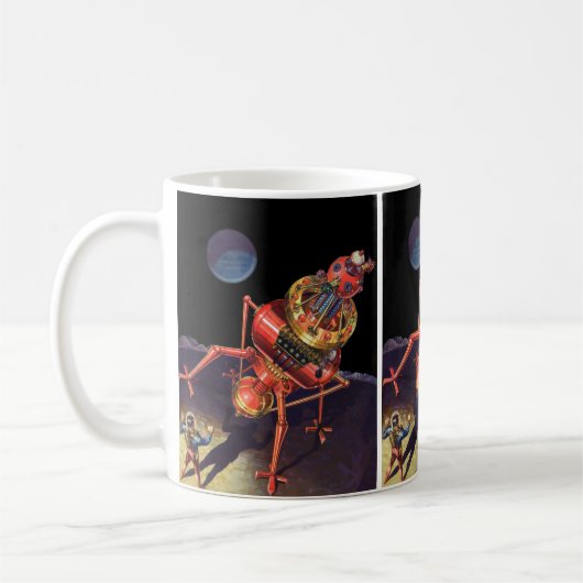  wetenschapscentrum met Alien Robot Koffiemok (Links)