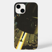 wetenschapscentrum, Rocket landing op maan Case-Mate iPhone Case (Achterkant)
