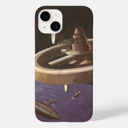 wetenschapscentrum, ruimtestation met Planet Case-Mate iPhone Case (Achterkant)
