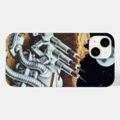 wetenschapscentrum, ruimtestation op de maan Case-Mate iPhone case (Achterkant (horizontaal))