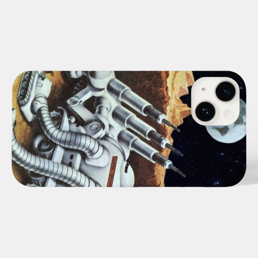  wetenschapscentrum, ruimtestation op de maan Case-Mate iPhone case (Achterkant (horizontaal))