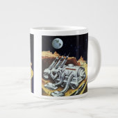  wetenschapscentrum, ruimtestation op de maan jumbo beker (Voorkant rechts)