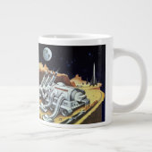  wetenschapscentrum, ruimtestation op de maan jumbo beker (Rechts)