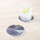 wetenschapscentrum ruimtestation zandsteen onderzetter (Zijkant)