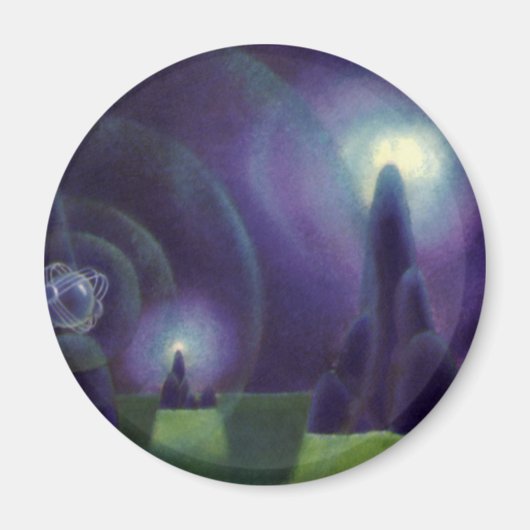 wetenschapscentrum, Sci Fi ruimtevaartuig Magneet (Voorkant)