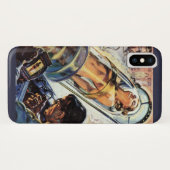 wetenschapscentrum, Woman Lab-experiment Case-Mate iPhone Case (Achterkant (horizontaal))