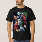 wetenschapsconcultivebureaus die een robot maken t-shirt (Voorkant)