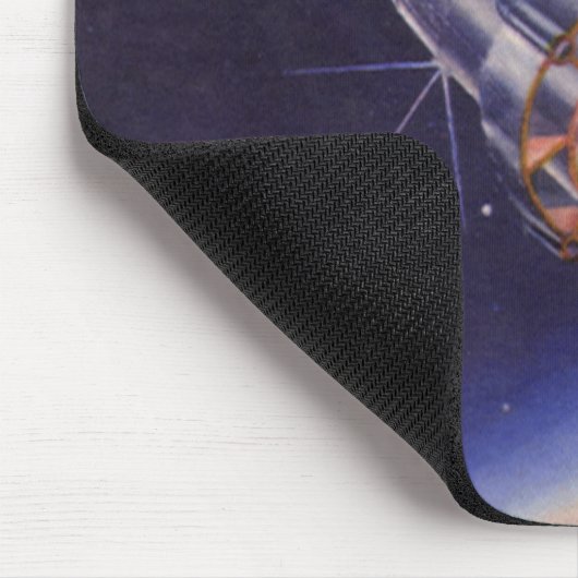  wetenschapscrisis in de ruimte over de aarde muismat (Hoek)