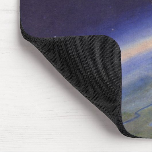  wetenschapscrisis in de ruimte over de aarde muismat (Hoek)