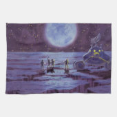 wetenschapscultuur aardrijder buitenaardse wezens theedoek (Horizontaal)