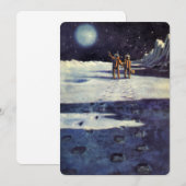  wetenschapscultuur Astronaut Aliens op maan (Voorkant / Achterkant)