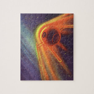  wetenschapscultuur, gloeiende raketten in de ruim legpuzzel