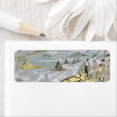  wetenschapscyclus Futuristische auto's, taxi's Etiket (Insitu)