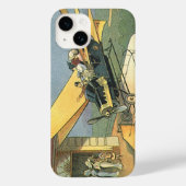 wetenschapscyclus Steampunk Converteerbare auto Case-Mate iPhone Case (Achterkant)