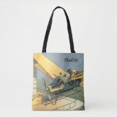 wetenschapscyclus Steampunk Converteerbare auto Draagtas (Voorkant)