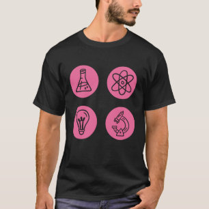 Wetenschapselementen Items T-shirt