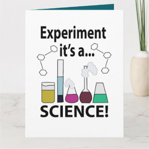 Wetenschapsexperiment Het is een wetenschap Kaart