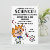 Wetenschapsexperiment Kaart (Staand voorkant)