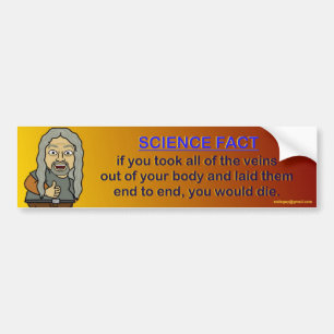 wetenschapsfeit bumpersticker