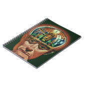 Wetenschapsfiche, Alien Brain in Laboratory Notitieboek (Linkerzijde)