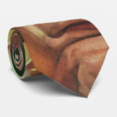 Wetenschapsfiche, Alien Brain in Laboratory Stropdas (Opgerold)