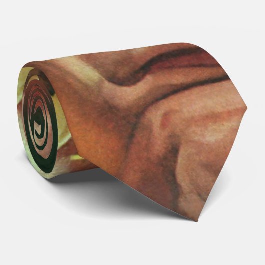  Wetenschapsfiche, Alien Brain in Laboratory Stropdas (Opgerold)