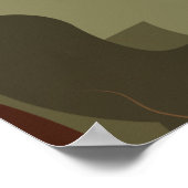 Wetenschapsfiche Alien Tripod-aanval! Poster (Hoek)