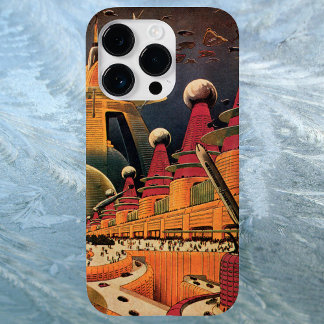  wetenschapsfiche Futuristic City Flying Car Case-Mate iPhone 14 Pro Max Hoesje