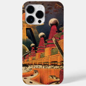 wetenschapsfiche Futuristic City Flying Car Case-Mate iPhone Case (Achterkant)