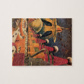 wetenschapsfiche Futuristic City Flying Car Legpuzzel (Horizontaal)