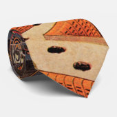  wetenschapsfiche Futuristic City Flying Car Stropdas (Opgerold)