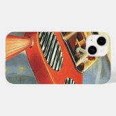  wetenschapsfiche Futuristische vliegende auto Case-Mate iPhone Case (Achterkant (horizontaal))