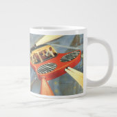  wetenschapsfiche Futuristische vliegende auto Jumbo Mok (Rechts)