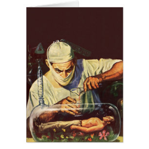  Wetenschapsfiche, Laboratory Mad Scientist