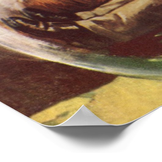  Wetenschapsfiche, Laboratory Mad Scientist Poster (Hoek)