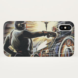 wetenschapsfiche Sci Fi futuristische machines iPhone X Hoesje