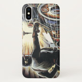  wetenschapsfiche Sci Fi futuristische machines Case-Mate iPhone Case (Achterkant)