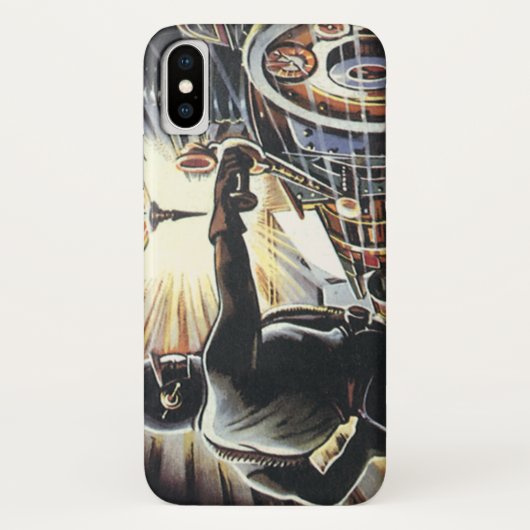  wetenschapsfiche Sci Fi futuristische machines Case-Mate iPhone Case (Achterkant)