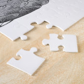  wetenschapsfiche Steampunk Airship Eclipse Legpuzzel (Zijkant)