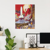  Wetenschapsfilm, de verloren stad van Atlantis Poster (Thuiskantoor)