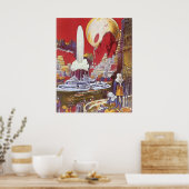  Wetenschapsfilm, de verloren stad van Atlantis Poster (Keuken)