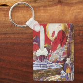 Wetenschapsfilm, de verloren stad van Atlantis Sleutelhanger (Voorkant)