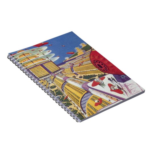 Wetenschapsfilm, Futuristic New York City Notitieboek (Rechterzijde)