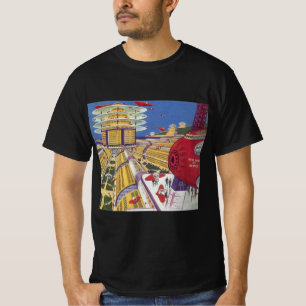  Wetenschapsfilm, Futuristic New York City T-shirt