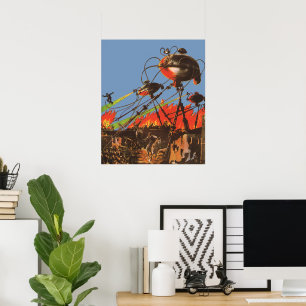  Wetenschapsfilm HG Wells War of the Worlds Poster