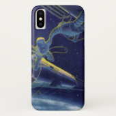 Wetenschapsfilm, Sci Fi Alien op Spacewalk Case-Mate iPhone Case (Achterkant)
