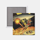 Wetenschapsfilm, Sci Fi buitenaardse wezens uit U Magneet (Voorkant / Achterkant)