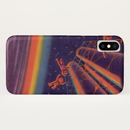  Wetenschapsfilm, Sci Fi Rainbow Astronauts Case-Mate iPhone Case (Achterkant (horizontaal))