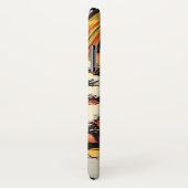  Wetenschapsfilm, Sci Fi Rocket over Aarde Case-Mate iPhone Case (Achterkant / rechts)